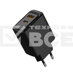 Сетевое зарядное устройство Rexant с портами USB-A и USB-C, 30Вт, черный, фото3