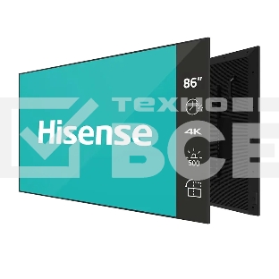 Панель Hisense 86DM66D черный, 86 