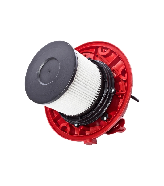 Пылесос строительный RedVerg RD-VC1200S-20P черный, 1200 Вт, уборка сухая/сбор воды, пылесборник бак/мешок, 20 л