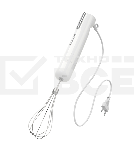Блендер ручной MAXVI HB621S белый