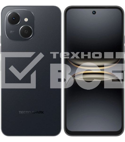 Смартфон Tecno Spark 40C 4/128Gb, черный