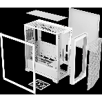 Компьютерный корпус без блока питания Case PCCooler C3D510 WH, Midi-Tower, TG, Mesh, no fans, 2xUSB-A 3.0, E-ATX, ATX, mATX, mITX белый, фото2