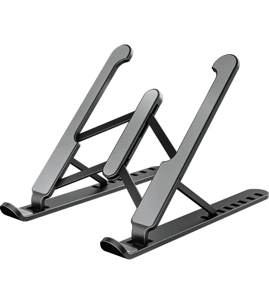 Подставка для ноутбука Buro BU-LS100 260x20x60мм 220г пластик ABS черный
