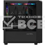 Компьютерный корпус XASTRA A303M 3FRGb Black mATX/Mesh/ tempered glass/2x140мм + 1x120мм FRGb fans/ A303M-2FC14F-1FC12F, фото4