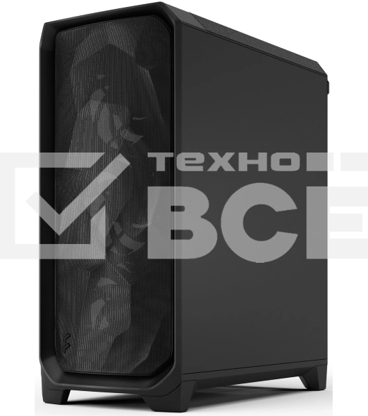 Компьютерный корпус без блока питания Case Fractal Design Meshify 3 TG Light Tint, Midi-Tower, 3x140мм, 2xUSB-A 3.2 + 1xUSB 3.2 Type-C E-ATX, ATX, mATX, mITX, черный