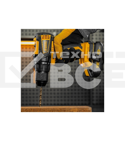 Сверло по металлу Denzel 6 мм, HSS Co-8%