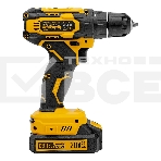 Дрель-шуруповерт аккумуляторная Denzel CDQ-20, 20В, 2 АКБ, Кейс, фото3