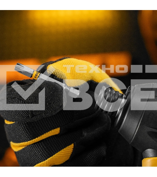 Набор бит Denzel TORX 40х50, сталь S2, шестигранный профиль, 10 шт.