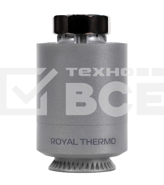 Термостат радиаторный электронный Royal Thermo Smart Heat, серебристый