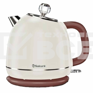 Чайник электрический Sakura SA-2187WBR (1.7) бел-кор