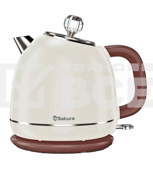 Чайник электрический Sakura SA-2187WBR (1.7) бел-кор