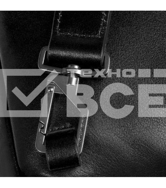 Сумка мужская Piquadro Philip CA6791W136/N черная натур.кожа