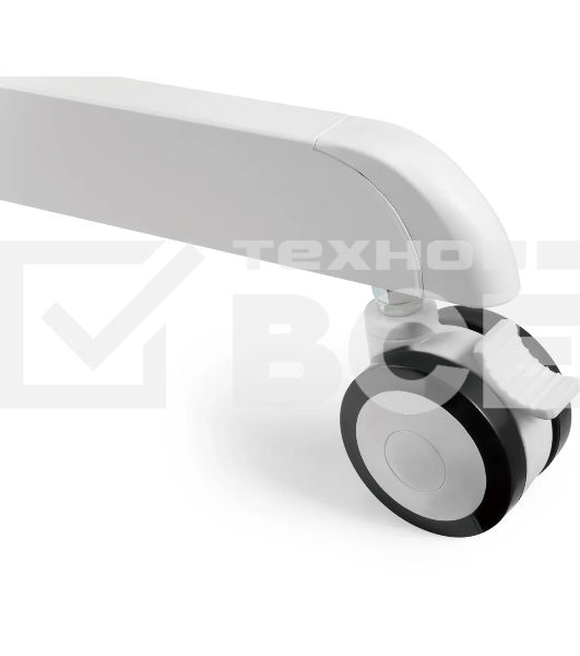 Стойка для телевизора Cactus CS-ST1146WT белый, 37'-70' макс. 70 кг, напольный, мобильный