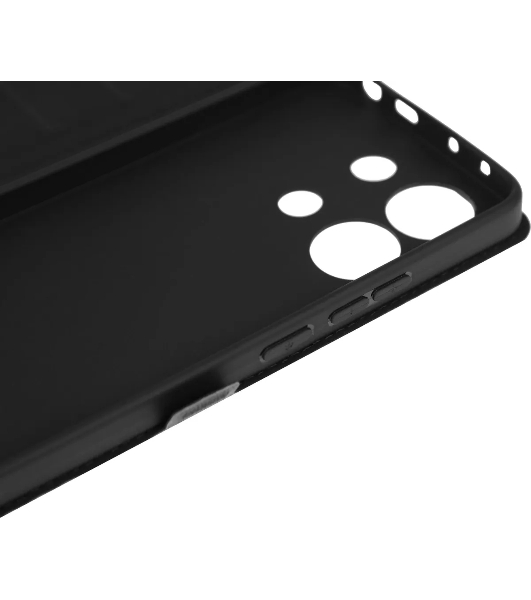 Чехол (флип-кейс) BoraSCO для Xiaomi Redmi Note 13 4G Book Case черный (72993)