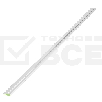 Правило алюминиевое Сибртех 'Трапеция', 1 ребро жесткости, L-2,0 м, фото2