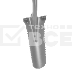 Лопата траншейная профессиональная Palisad LUXE 100х360х1250 мм, с зубьями, ясень, EFP, фото2