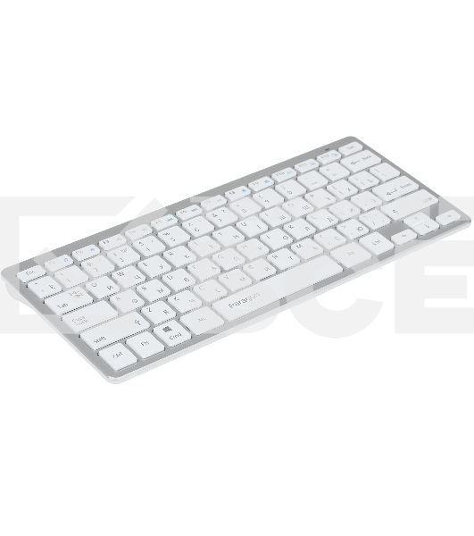 Комплект клавиатура+мышь Qumo Paragon K15/M21 беспроводной, USB, 1600 DPI, белый