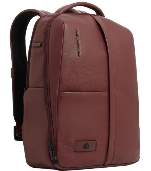 Рюкзак мужской Piquadro Russel CA6765W137/CU красное дерево кожа