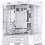 Корпус без блока питания Case JONSBO D400, Midi-Tower, TG, no fan, 2xUSB-A 3.0 + 1xUSB-C 3.2, ATX, mATX, mITX White, фото10