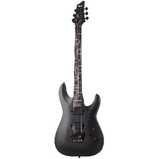 Электрогитара SCHECTER DAMIEN-6 FR - электрогитара 6-струнная, Satin Black (SBK)