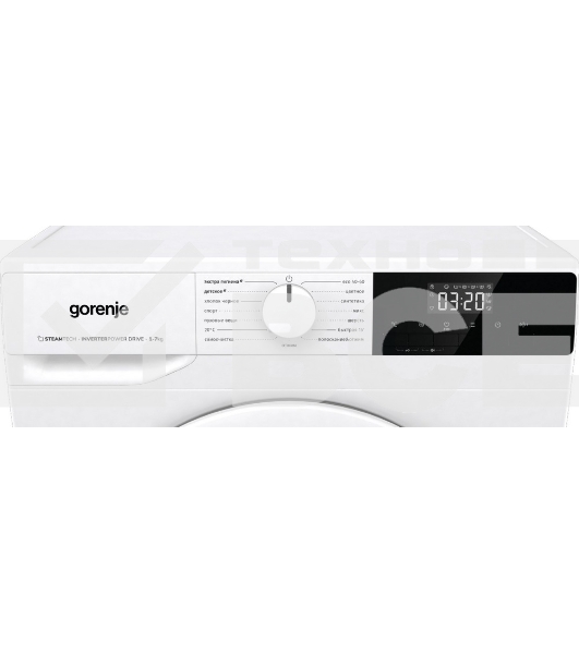 Стиральная машина Gorenje W2NHPI72SCSIRV белый загрузка фронтальная 7 кг, 1200 об/мин., класс: А