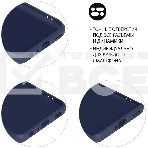 Чехол (флип-кейс) DF xiFlip-79, для Xiaomi 12 Pro, синий xiflip-79 (blue), фото5