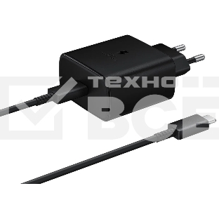 Блок питания (сетевой адаптер) Amperin USB-А, USB-C (YDS-TC045-011) 45W, черный