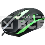 Мышь проводная Oklick 398G черный, 2400 dpi, USB, кнопки - 4, фото2