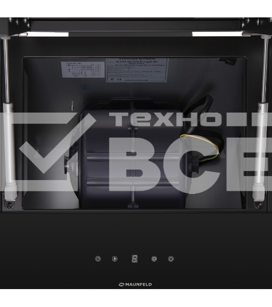 Вытяжка Maunfeld MANCHESTER LIGHT 60 черное стекло