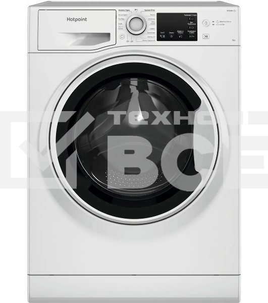 Стиральная машина Hotpoint NSB 7225 WV RU белый, загр. фронтальная макс.: 7 кг 1200 об/мин класс: А+++
