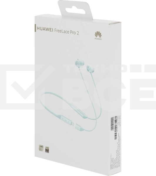 Наушники Huawei FreeLace pro 2 Yarra-N00, Bluetooth, внутриканальные, зеленый
