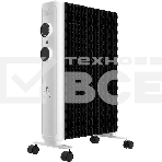 Обогреватель масляный Royal Clima Laggio Nero ROR-LN9-2000M, с терморегулятором, 2000Вт, 8 секций, 3 режима, белый/серый, фото 1