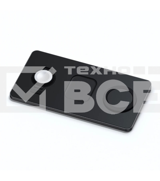 Беспроводное зарядное устройство Satechi ST-X3TWCPM Trio Wireless Charging Pad для телефона, часов и наушников серый космос