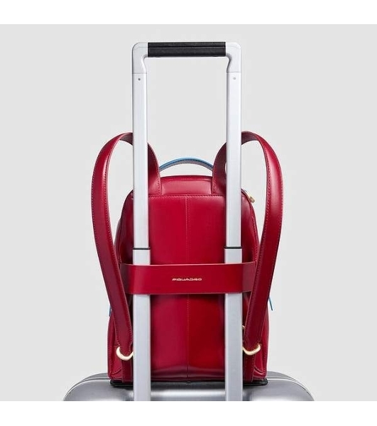 Рюкзак женский Piquadro Blue Square CA6677B2/R кожа, красный
