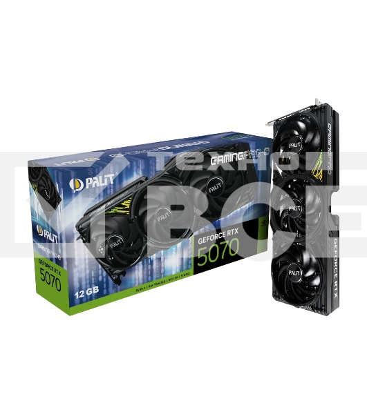 Видеокарта Palit PA-RTX5070Ti GAMINGPRO-S 16GB