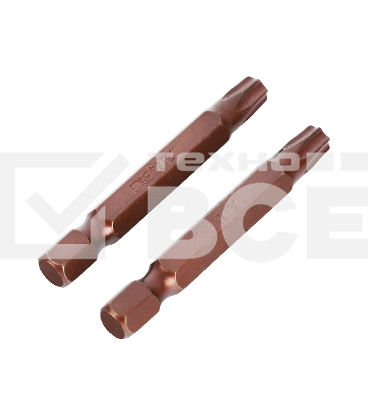Бита EDGE by PATRIOT T30, сталь S2, длина 50 мм, 2шт в блистере