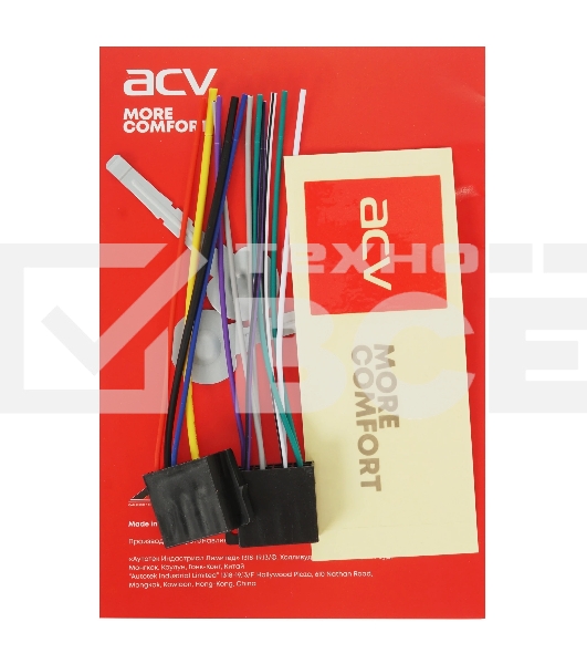 Автомагнитола ACV AVS-912BR 1DIN 4x50Вт