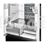 Холодильник Kuppersberg NFFD 186 BG черное стекло трехкамерный 303/172л морозилка сбоку, No Frost, Side by Side, фото10