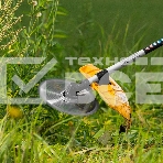 Триммер бензиновый Denzel DGT-520S, 52см3, 3 л.с., разъемная штанга, состоит из 2 частей, фото2