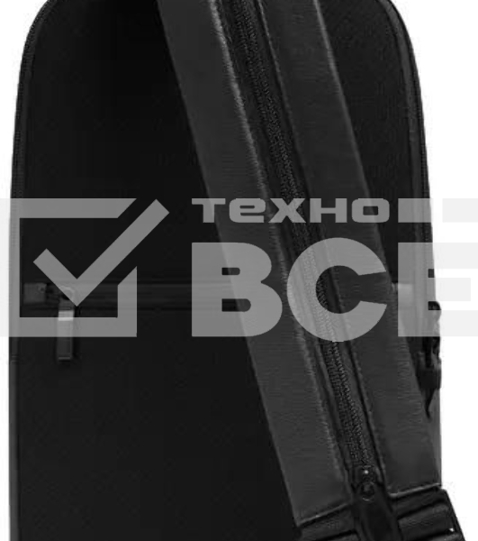 Рюкзак слинг мужской Piquadro Russel CA6764W137/N черный кожа