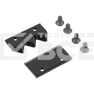 Нож шнека для грунта Denzel ER-150, диаметр 150 мм, комплект 2 шт