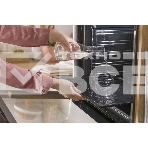 Встраиваемая электрическая духовка 60 см Gorenje Полезный объем: 77 л, Сенсорный программатор IconLED, Плавное открывание и закрывание дверцы, Решетка, Частично выдвижные телескопические направляющие на 1-м уровне, Дверца CompactDoor: 2 стекла + 1 термослой, Механический замок дверцы, Габаритные размеры (вхшхг): 59,5 59,5 56,4 см, Вес (брутто/нетто): 31/29 кг, фото19