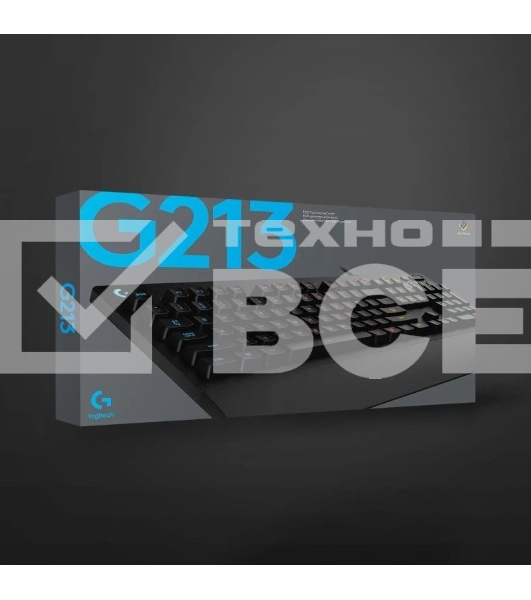 Клавиатура Logitech G213 Prodigy черный USB 2.0 Multimedia Gamer LED (подставка для запястий)