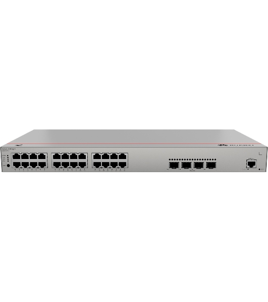 Коммутатор Huawei S310-24P4X, 24×1 Гбит/с PoE+ + 4×10 Гбит/с SFP+, управляемый