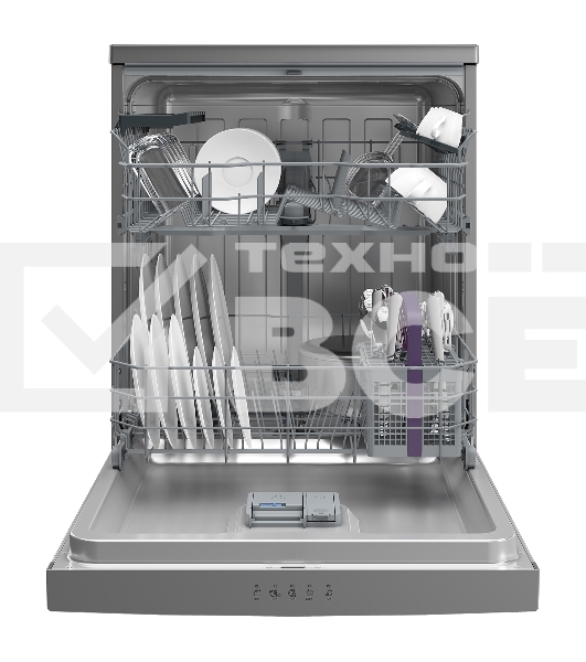 Посудомоечная машина Beko BDFN 15421 S отдельностоящая, серебристый