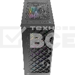 Компьютерный корпус Azza Spectra черный без БП ATX 7x120mm 2x140mm 2xUSB2.0 1xUSB3.0 audio bott PSU, фото7