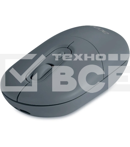 Мышь беспроводная Acer OMR301 черный, 1600 dpi, радиоканал, Bluetooth, USB, кнопки - 4