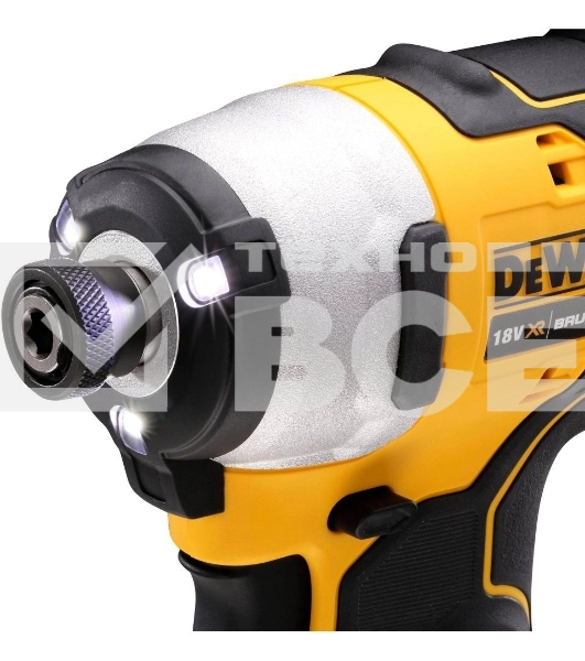 Шуруповерт DeWalt DCF809N-XJ, Аккумуляторная, 18В, Ударный, Без АКБ и ЗУ