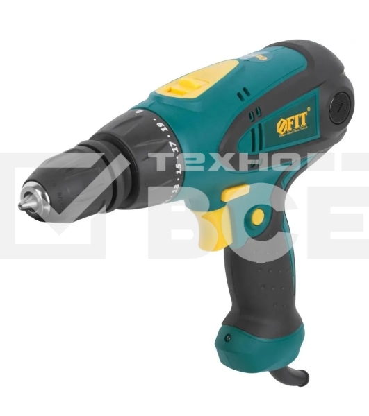 Дрель-шуруповерт FIT ES-286, Сетевая, 280 Вт