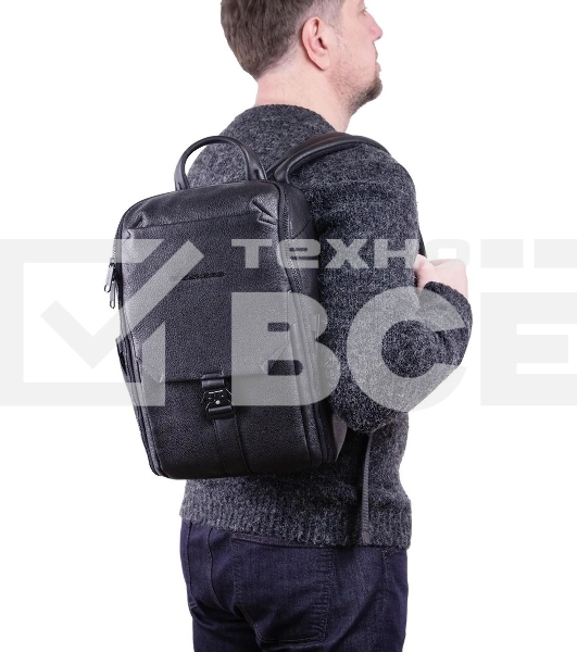 Рюкзак Piquadro Than CA6609S135/N кожа, черный